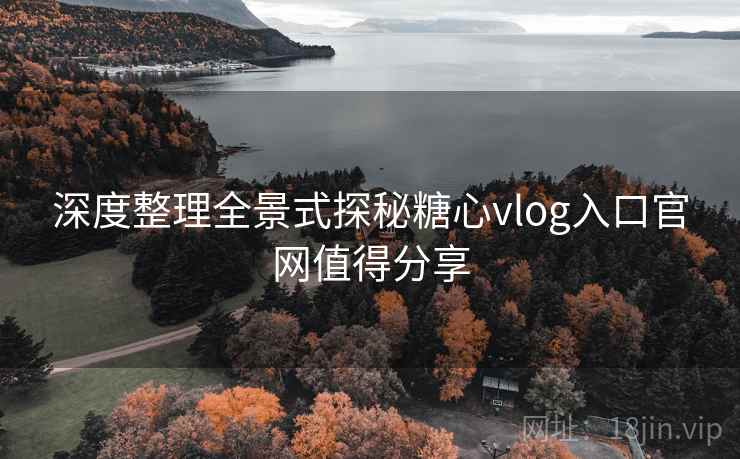 深度整理全景式探秘糖心vlog入口官网值得分享