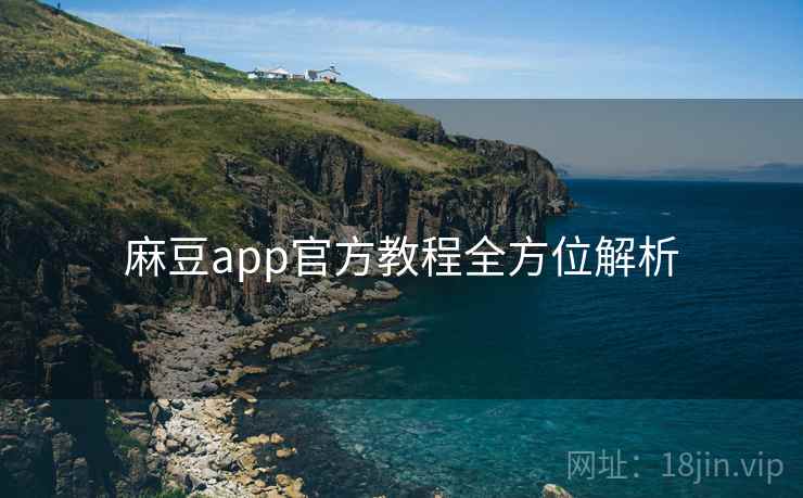 麻豆app官方教程全方位解析