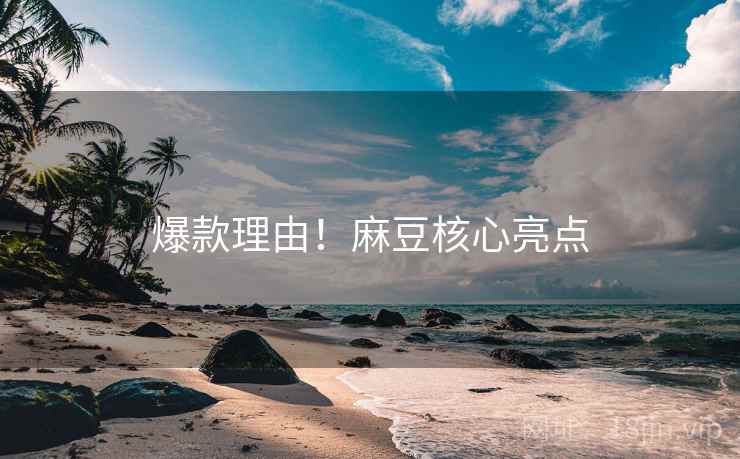 爆款理由！麻豆核心亮点
